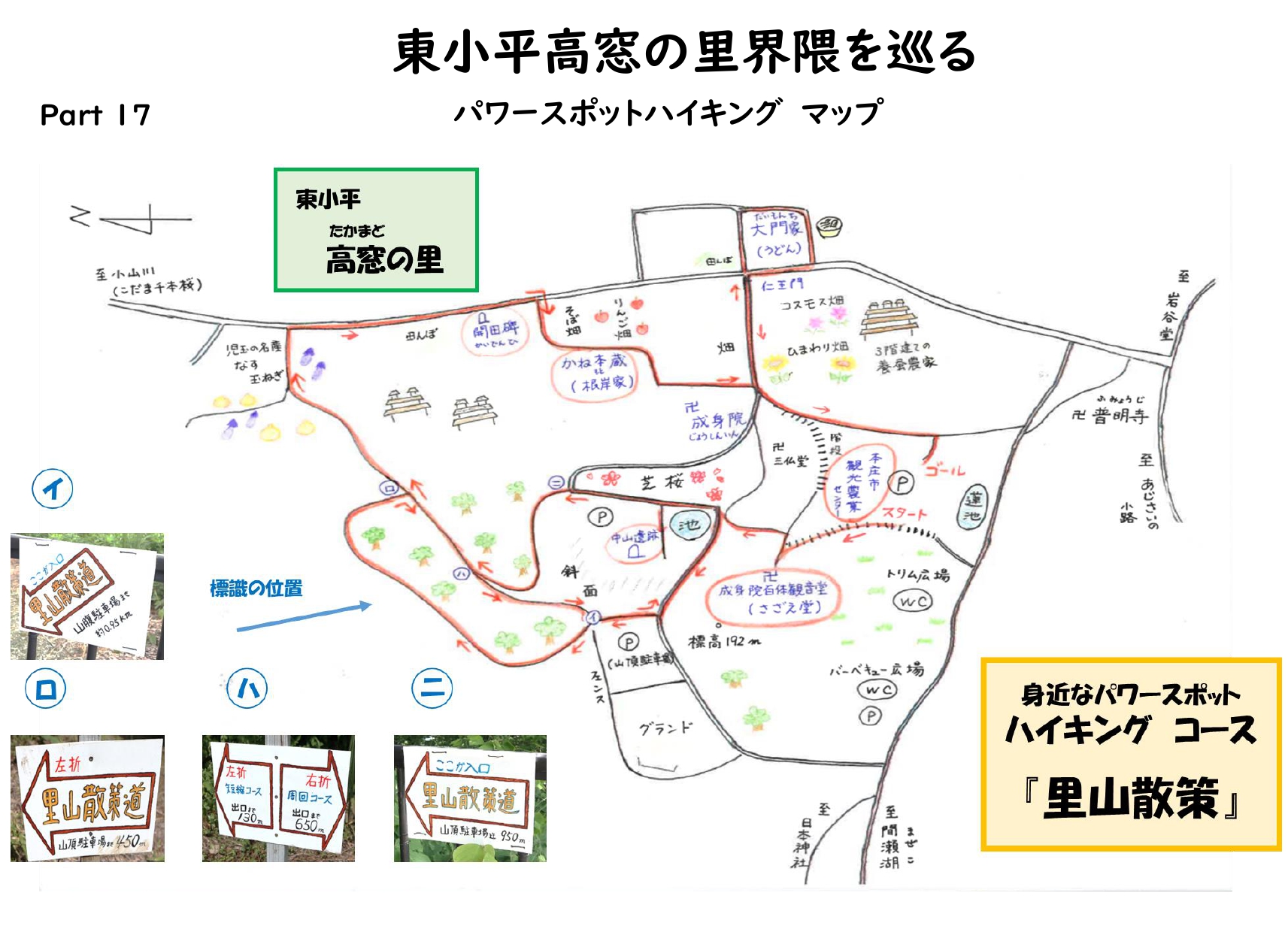 「里山散策」－東小平高窓の里界隈を巡る